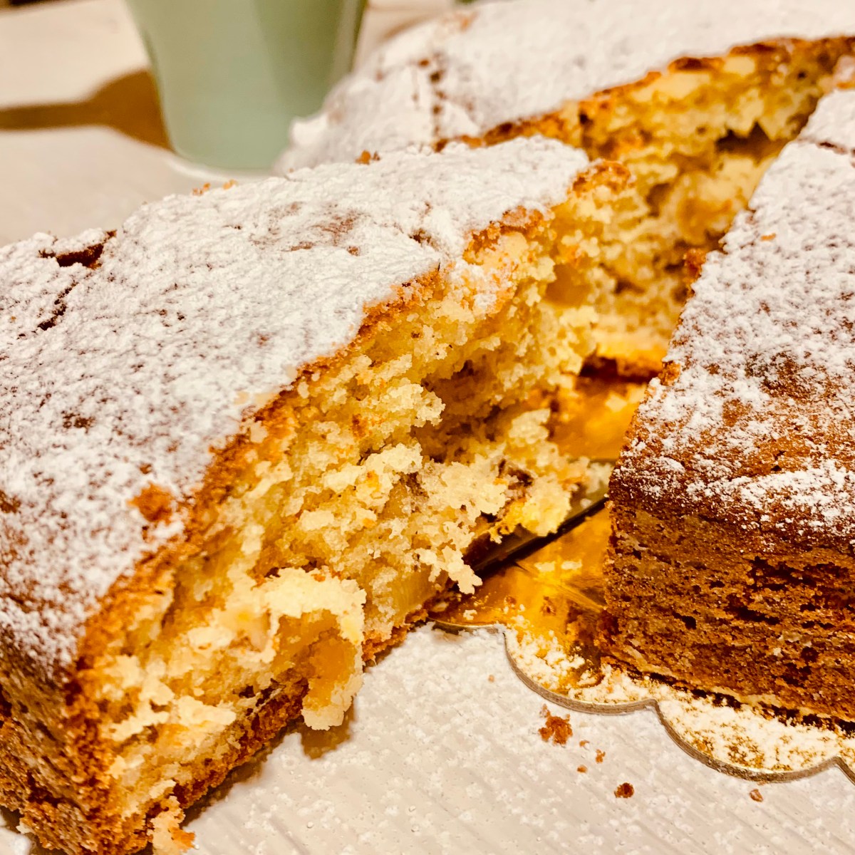 Torta di Mele Caramellate, Noci e&nbsp;Nocciole